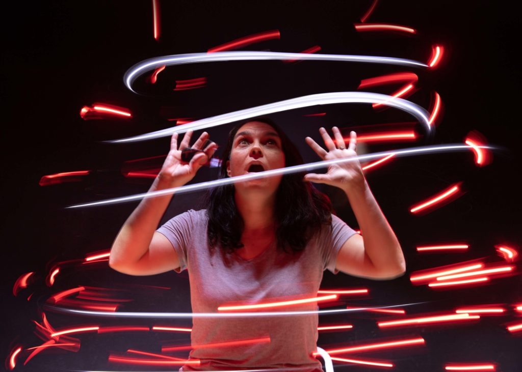 Coup d&rsquo;oeil à l&rsquo;atelier de « Lightpainting »